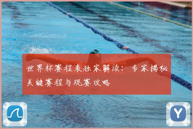 世界杯赛程表独家解读：专家揭秘关键赛程与观赛攻略